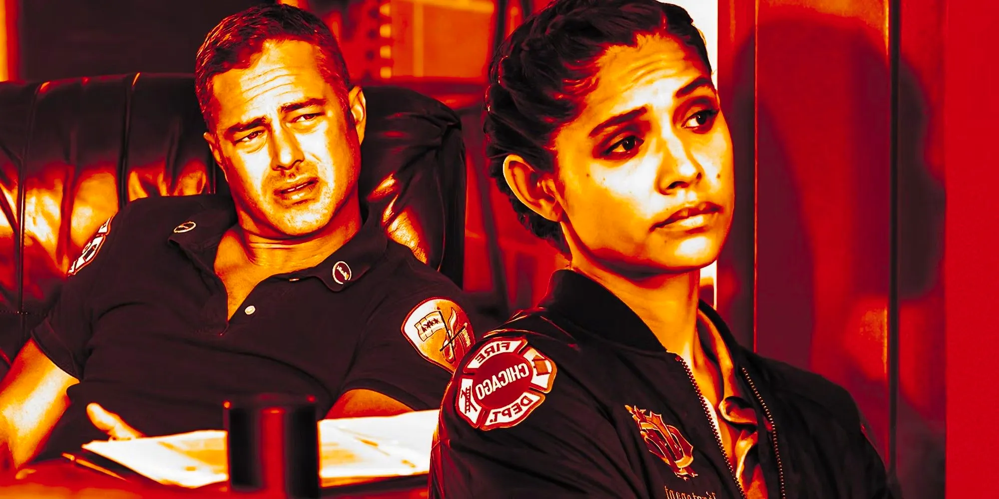 Chicago Fire Kelly Severide Stella Kidd Image