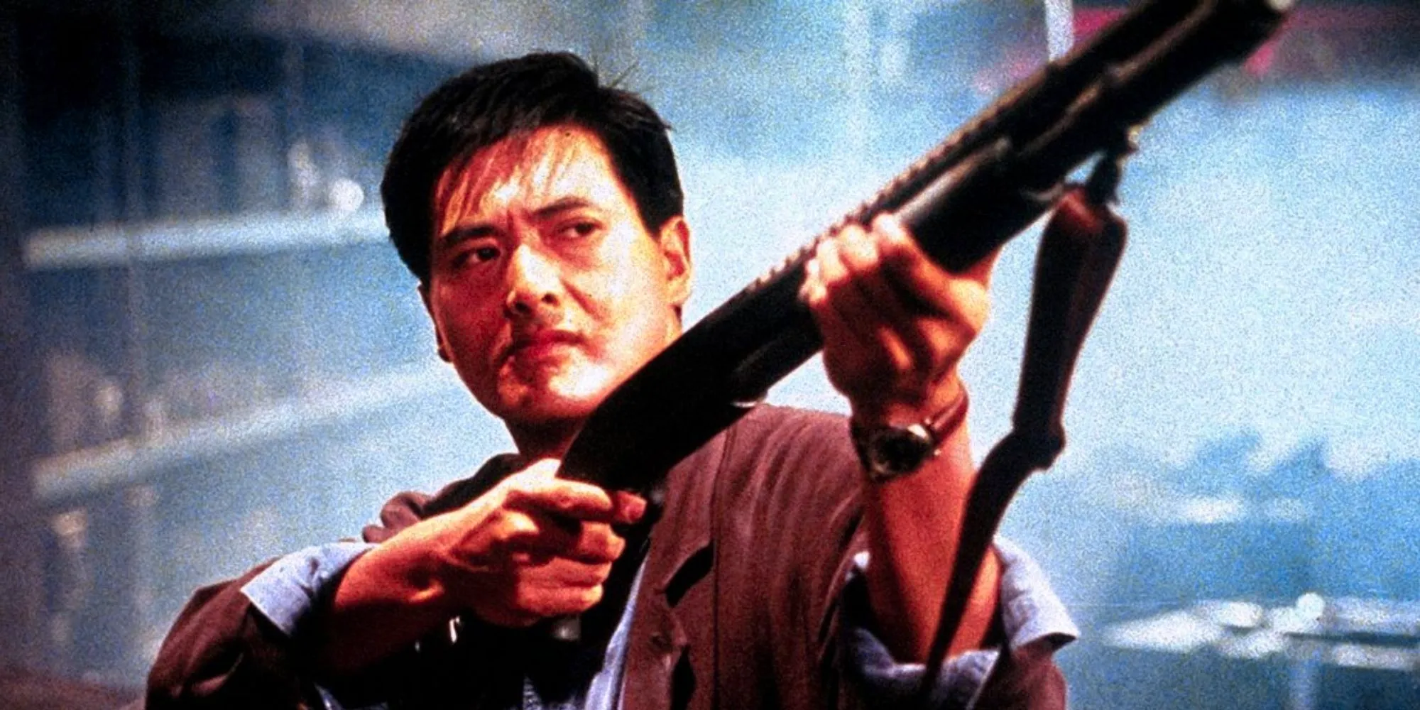 Chow Yun Fat in Hard Boiled Image