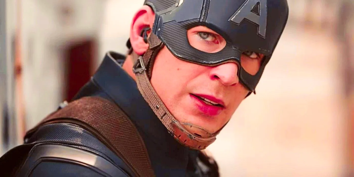 Chris Evans as Captain America In The MCU Image