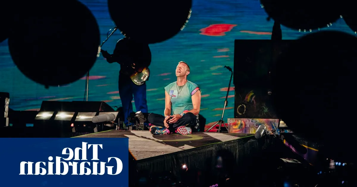 Chris Martin falls through hole in Melbourne stage weeks after Olivia Rodrigo’s mishap Image