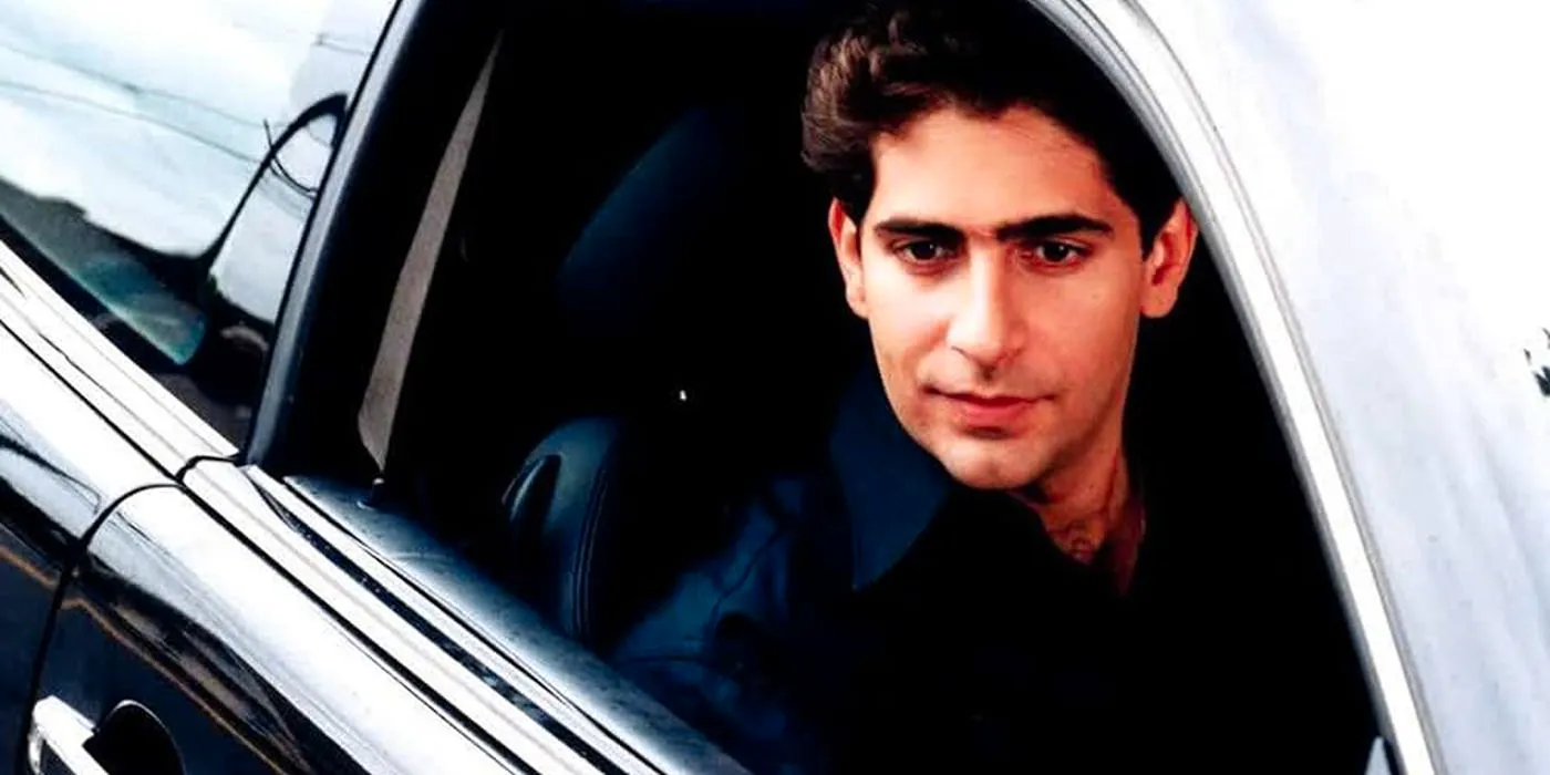 Christopher Moltisanti (Michael Imperioli) in a car in The Sopranos Image