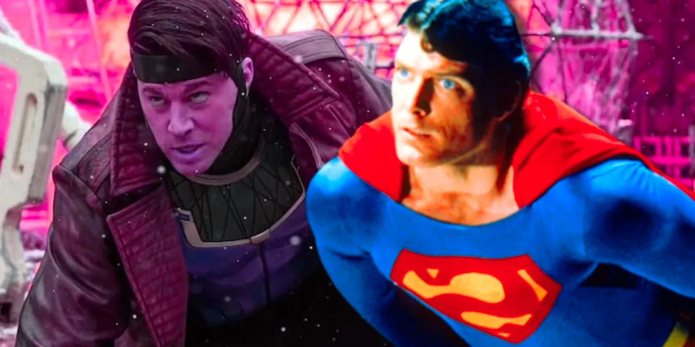 Christopher Reeve Superman Channing Tatum Gambit custom image Image