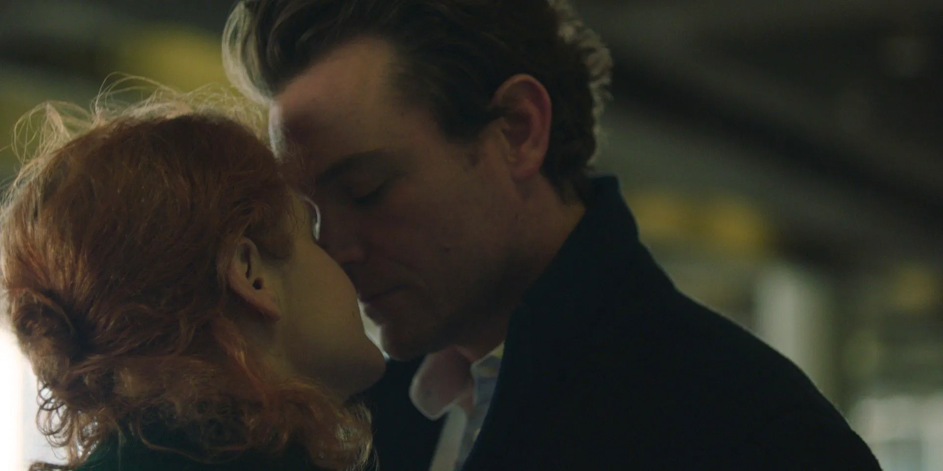 Clayne Crawford and Summer Shelton in a near-kiss in You and I Image