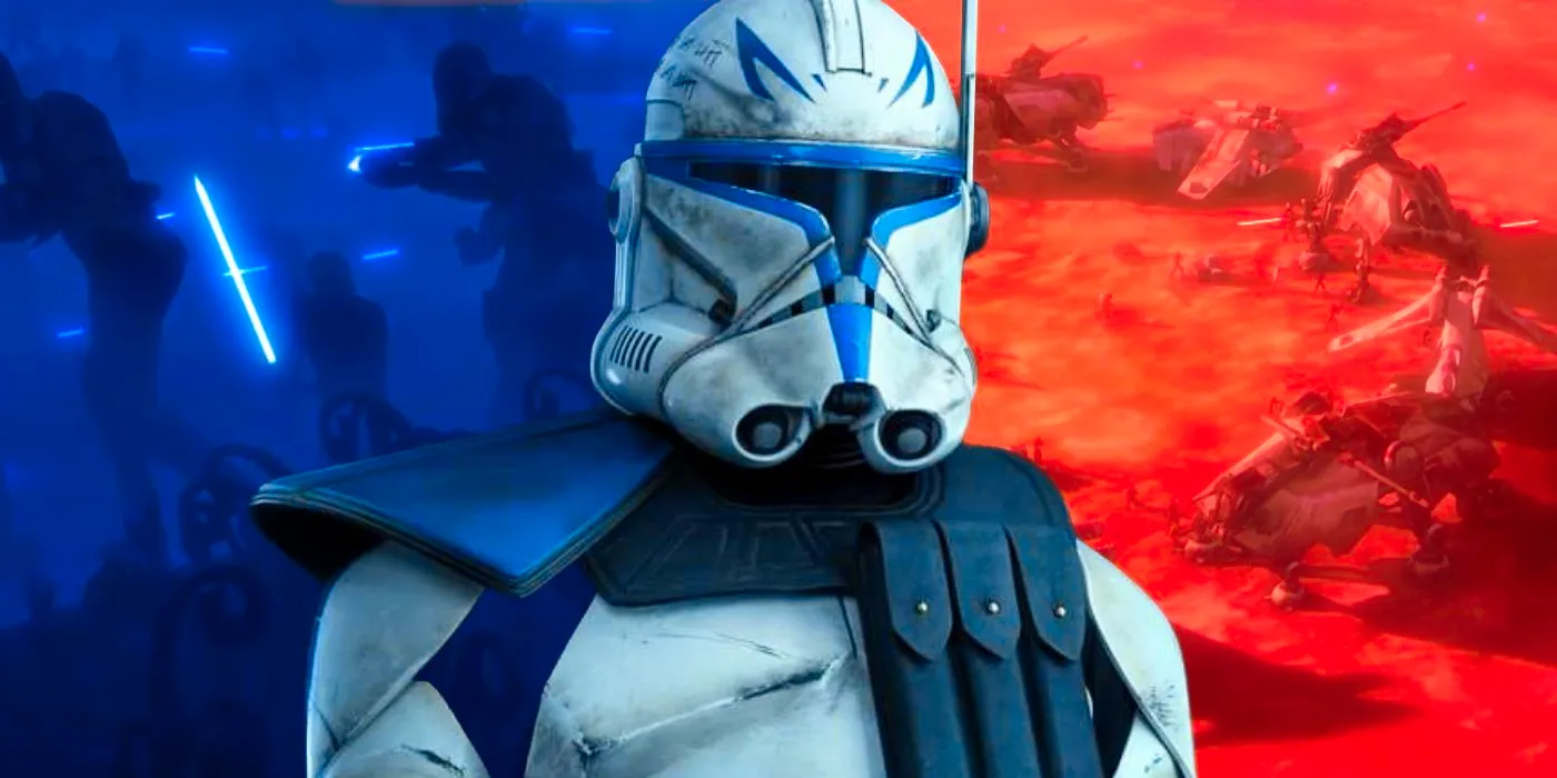 Clone Wars Battles and Captain Rex Custom Star Wars Image Image