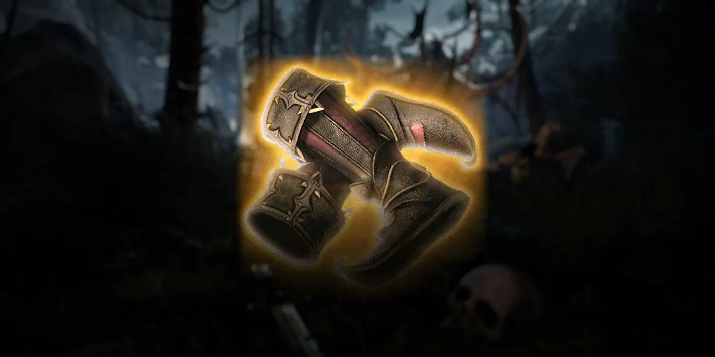 Close up of Boots of Brilliance in Baldur's Gate 3. Image