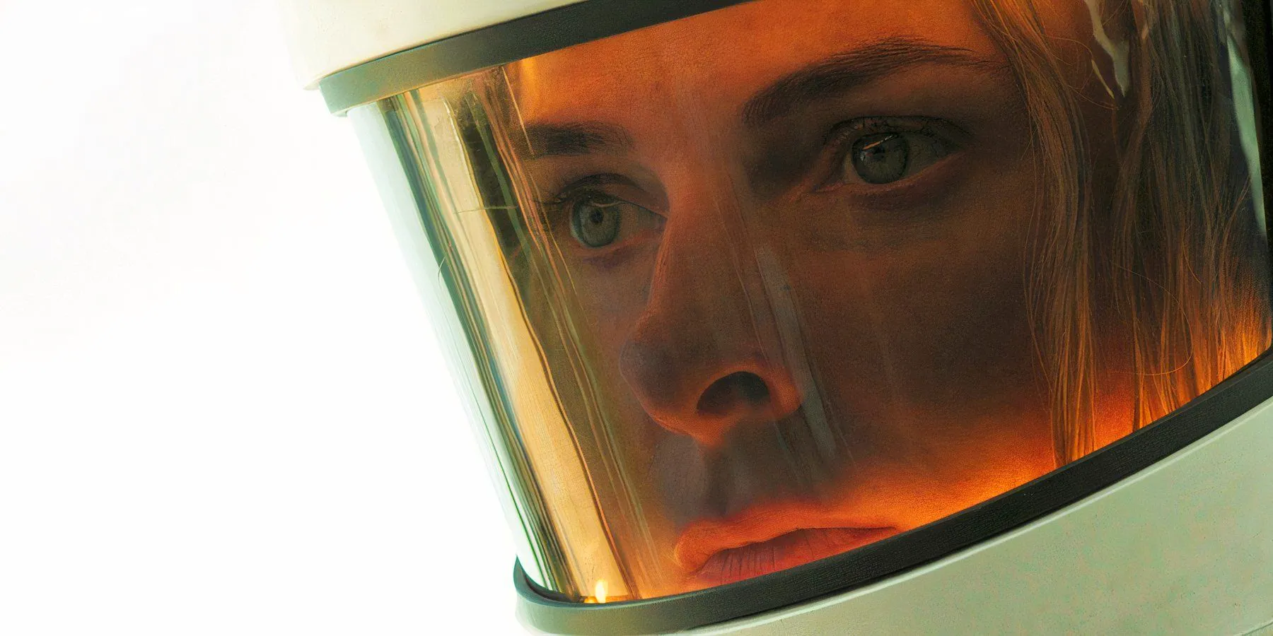 Close-up of Rebecca Ferguson wearing a cleaning suit as Juliette in Silo Image