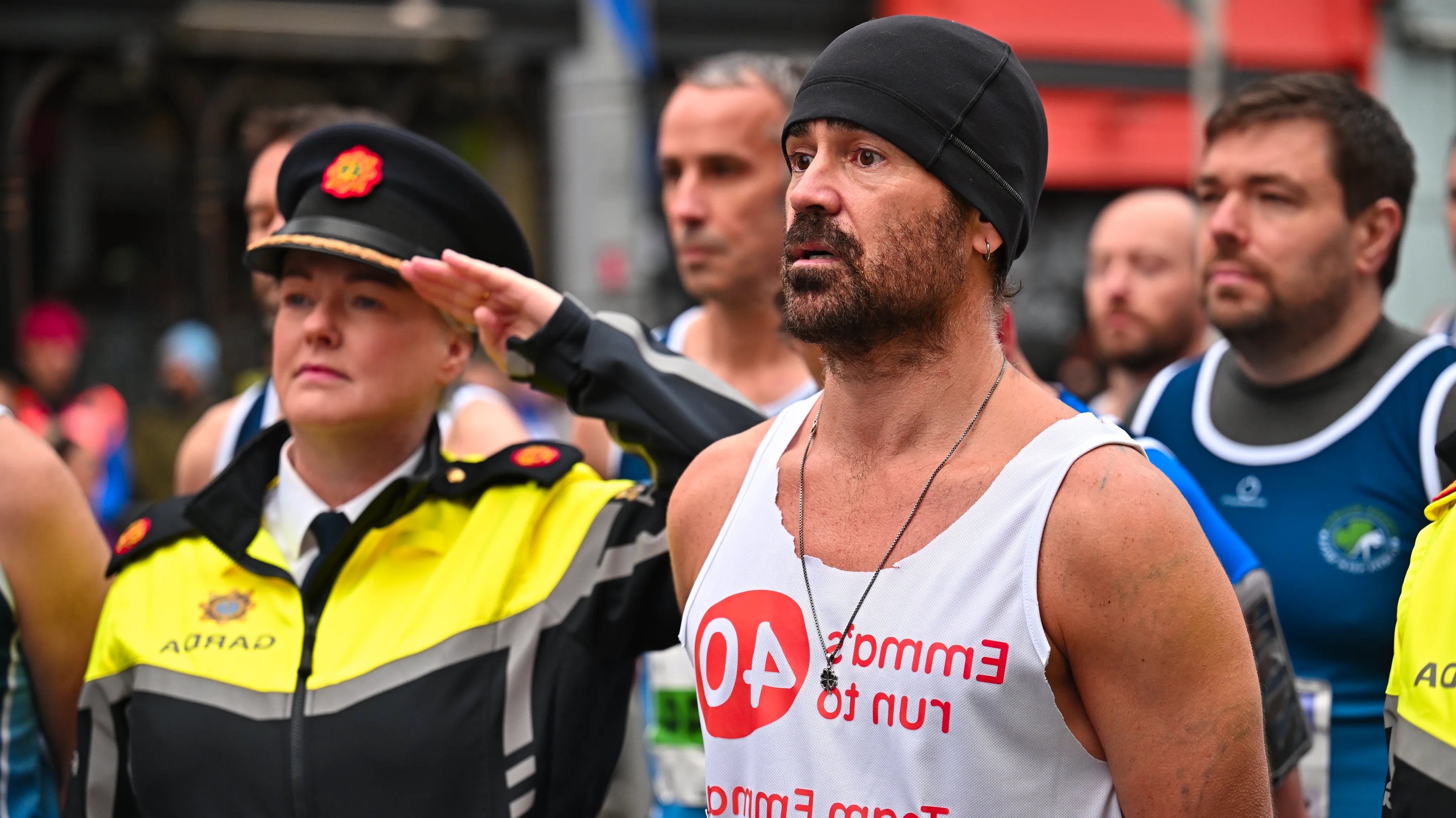 Colin Farrell Completes Dublin Marathon To Support Charity Debra Ireland Image