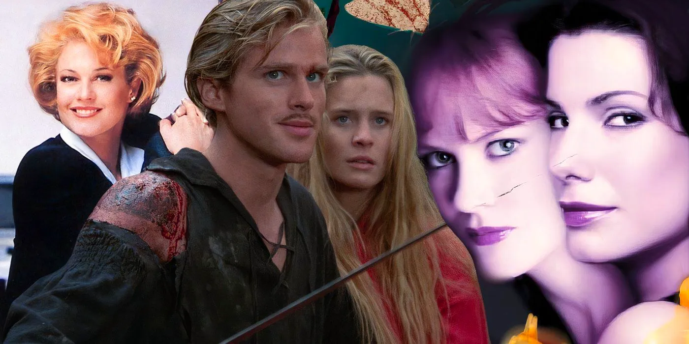 Collage of characters from Practical Magic, The Princess Bride, and  Image