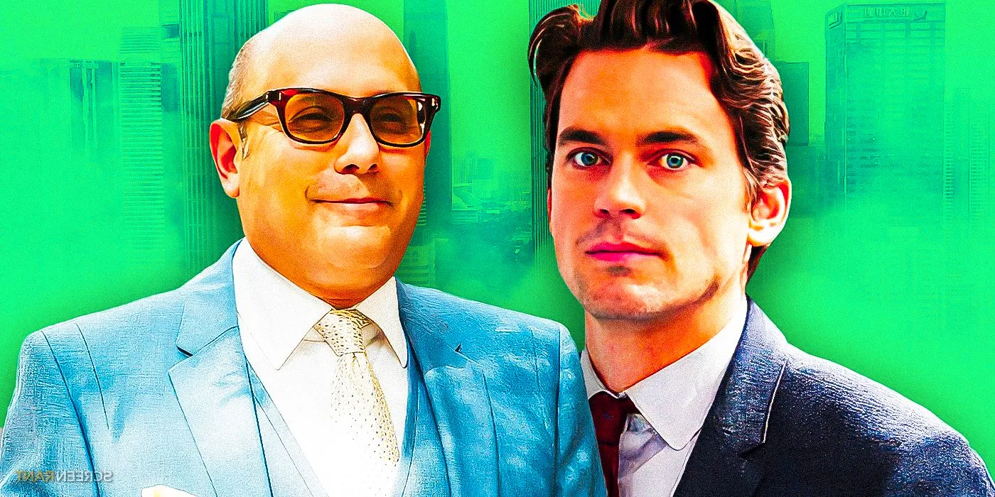 Collage of Matt Bomer as Neal Caffrey and Willie Garson as Mozzie in White Collar Image