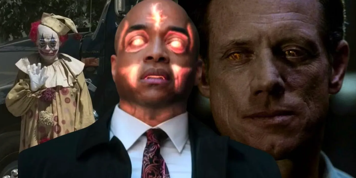 Collage of the Yellow Eyed Demon, an Alpha Vampire and Rakshasa from Supernatural Image