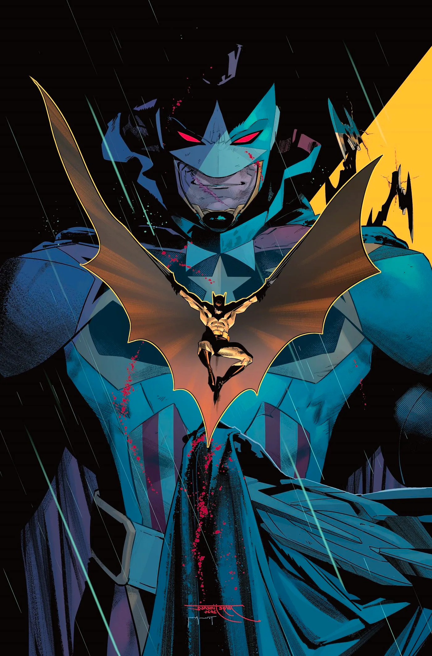 Commander Star in Batman 157 Comic Cover Art by Jimenez Image