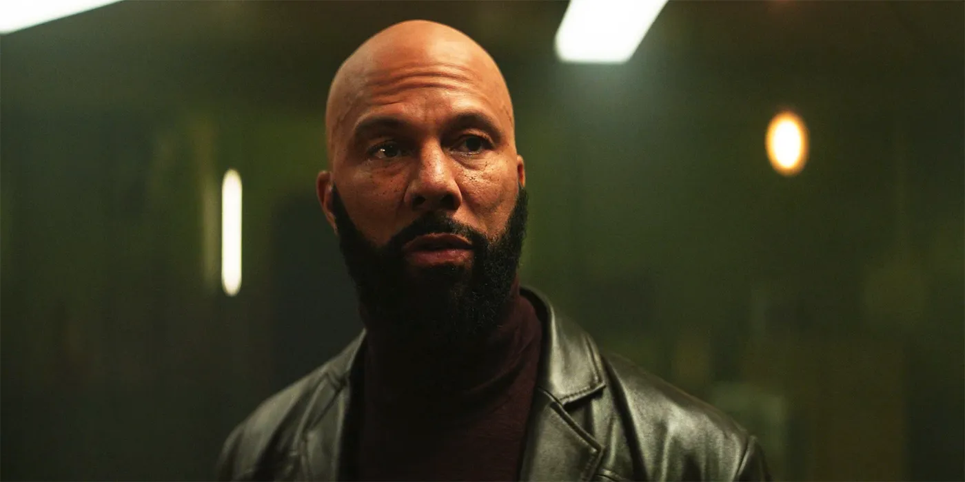 Common as Robert Sims Looking Serious in the Silo Season 1 finale Image