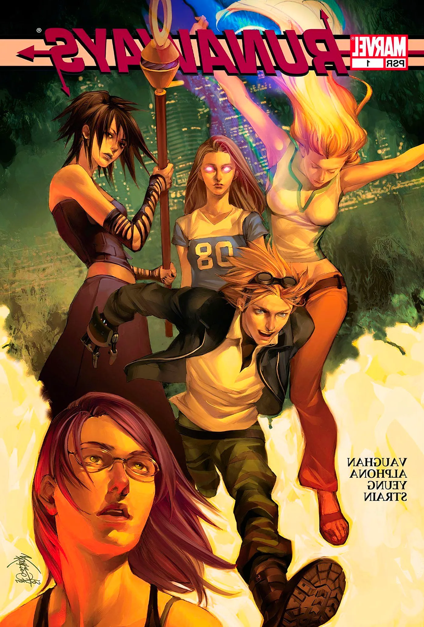 Cover to Runaways (Volume Two) Issue One Image