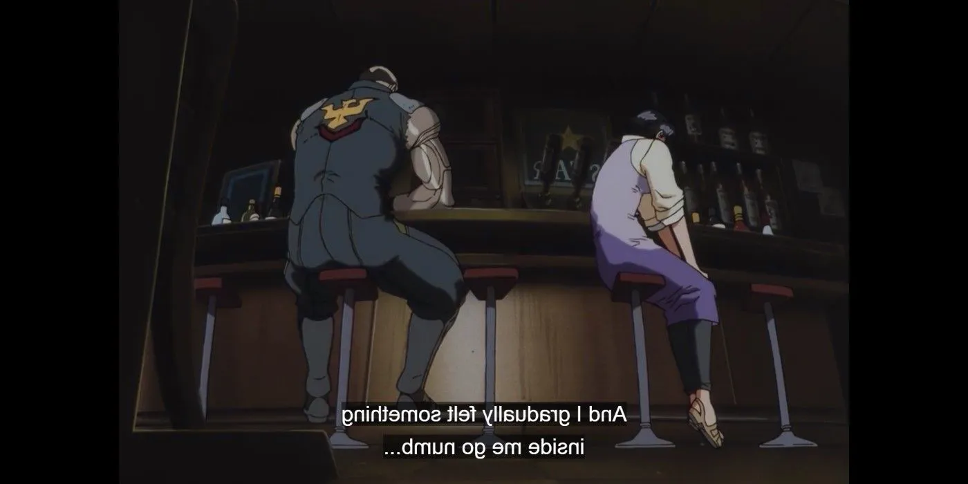 Cowboy Bebop- Jet talking to old lover Image