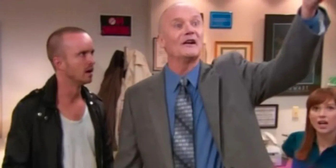 Creed and Jesse Pinkman in The Office/Breaking Bad Skit from the 2011 Prime Time Emmy Awards Image