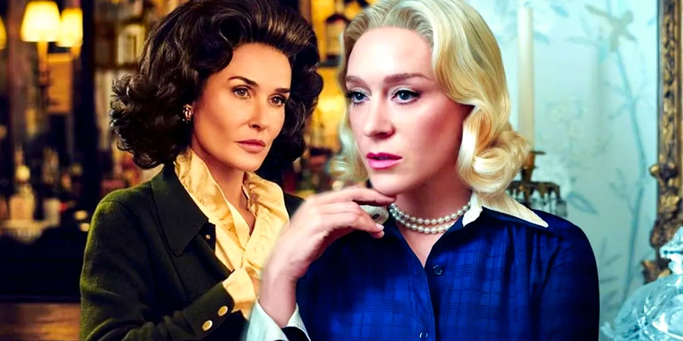 Custom image of Chloe Sevigny and Demi Moore looking on in Feud season 2 Image