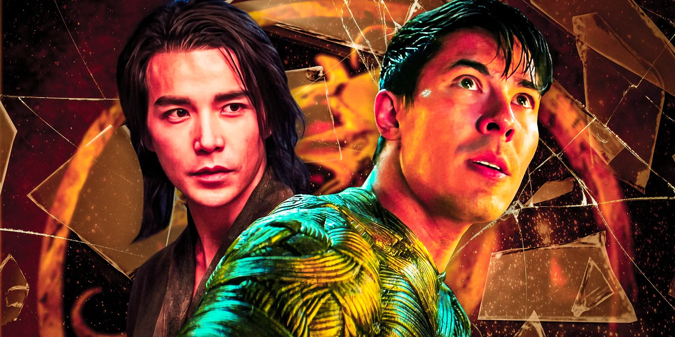 Custom image of Cole Young and Liu Kang in Mortal Kombat Image