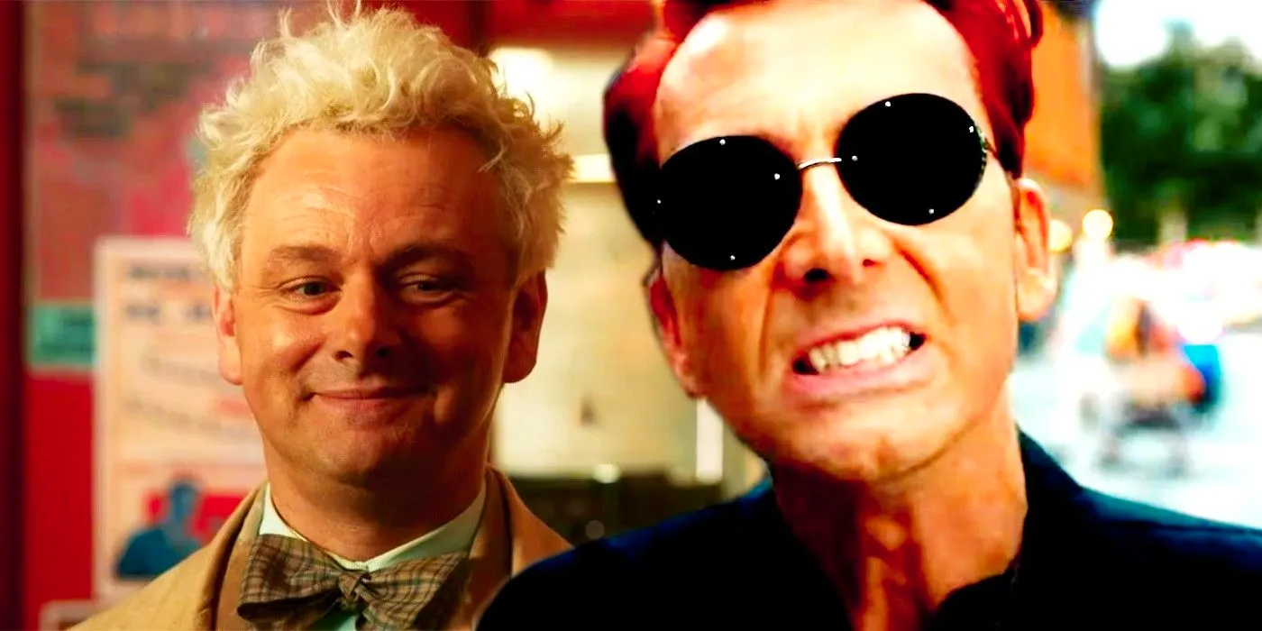 Custom image of Crowley and Aziraphale in Good Omens Image