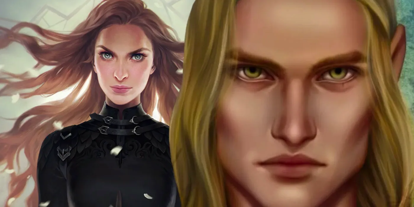 Custom image of Feyre and Tamlin from A Court of Thorns & Roses Image