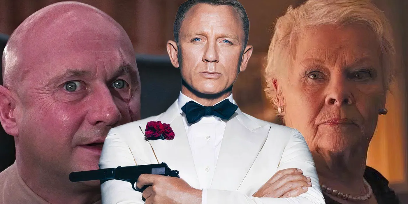 Custom image of M, James Bond and Blofeld Image