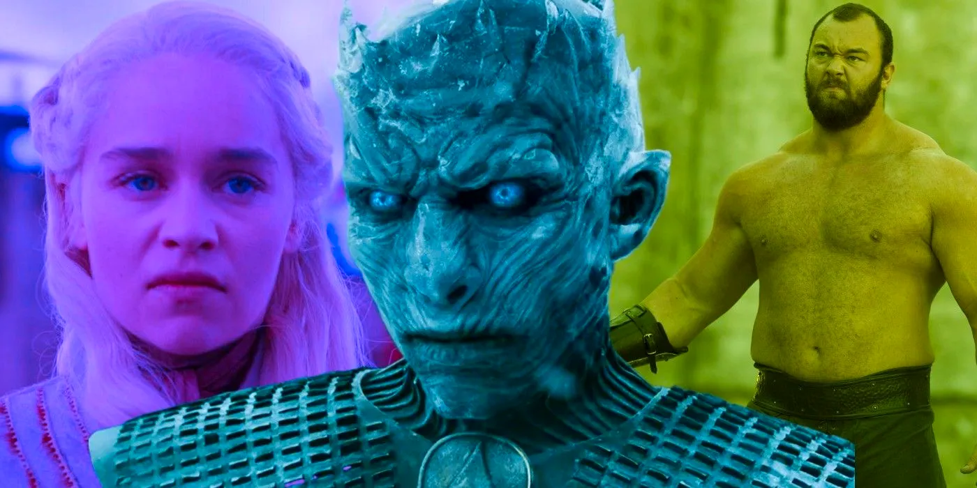 Custom image of The Mountain, Night King and Daenerys Targaryen in Game of Thrones Image