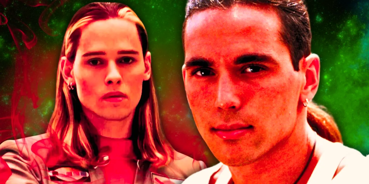 Custom image of Tommy Oliver and Andros in Power Rangers Image