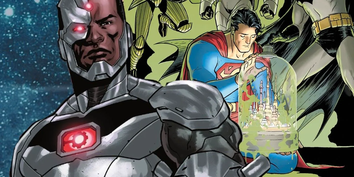 Cyborg and Superman Image