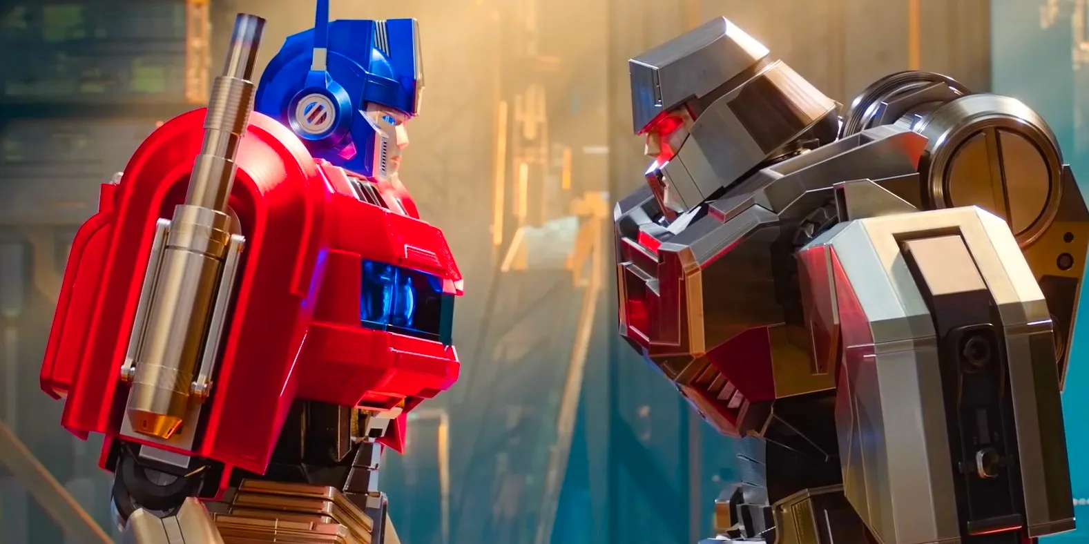 D-16 / Megatron and Orion Pax / Optimus Prime become enemies in Transformers One Image