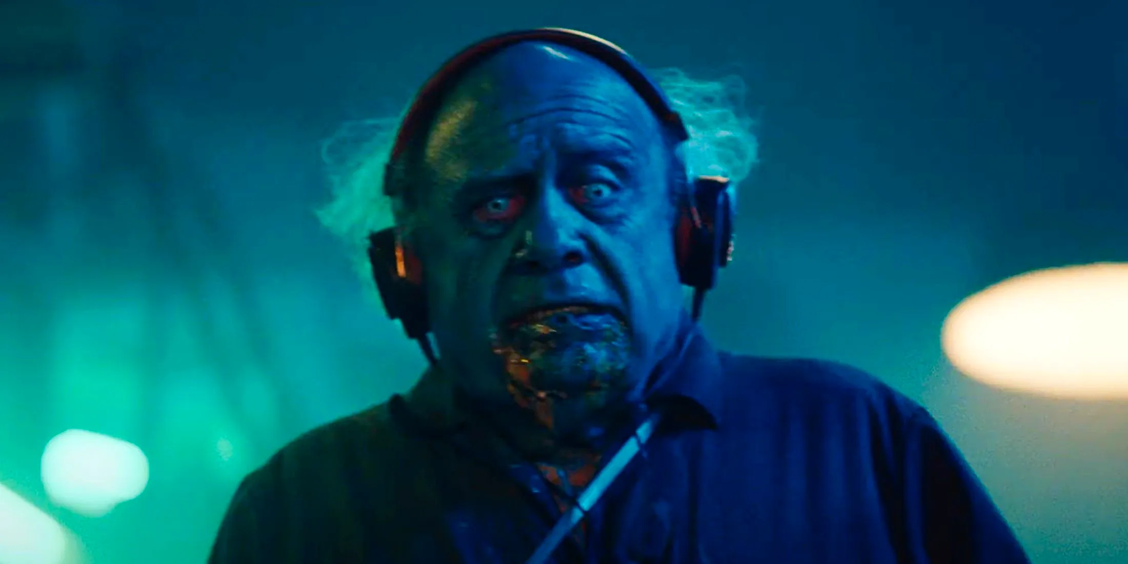 Danny DeVito as a dead janitor in Beetlejuice 2 Image