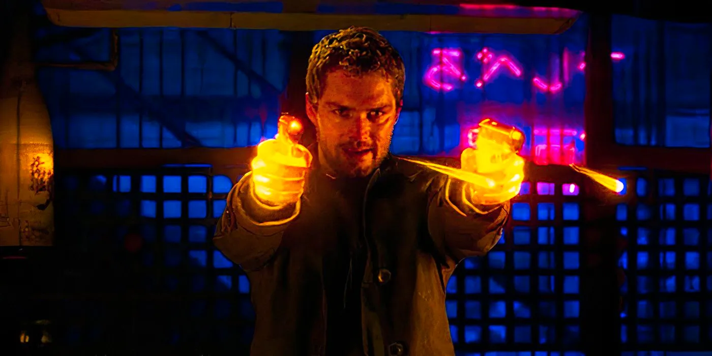 Danny Rand shooting with his Iron Fists in Iron Fist Image