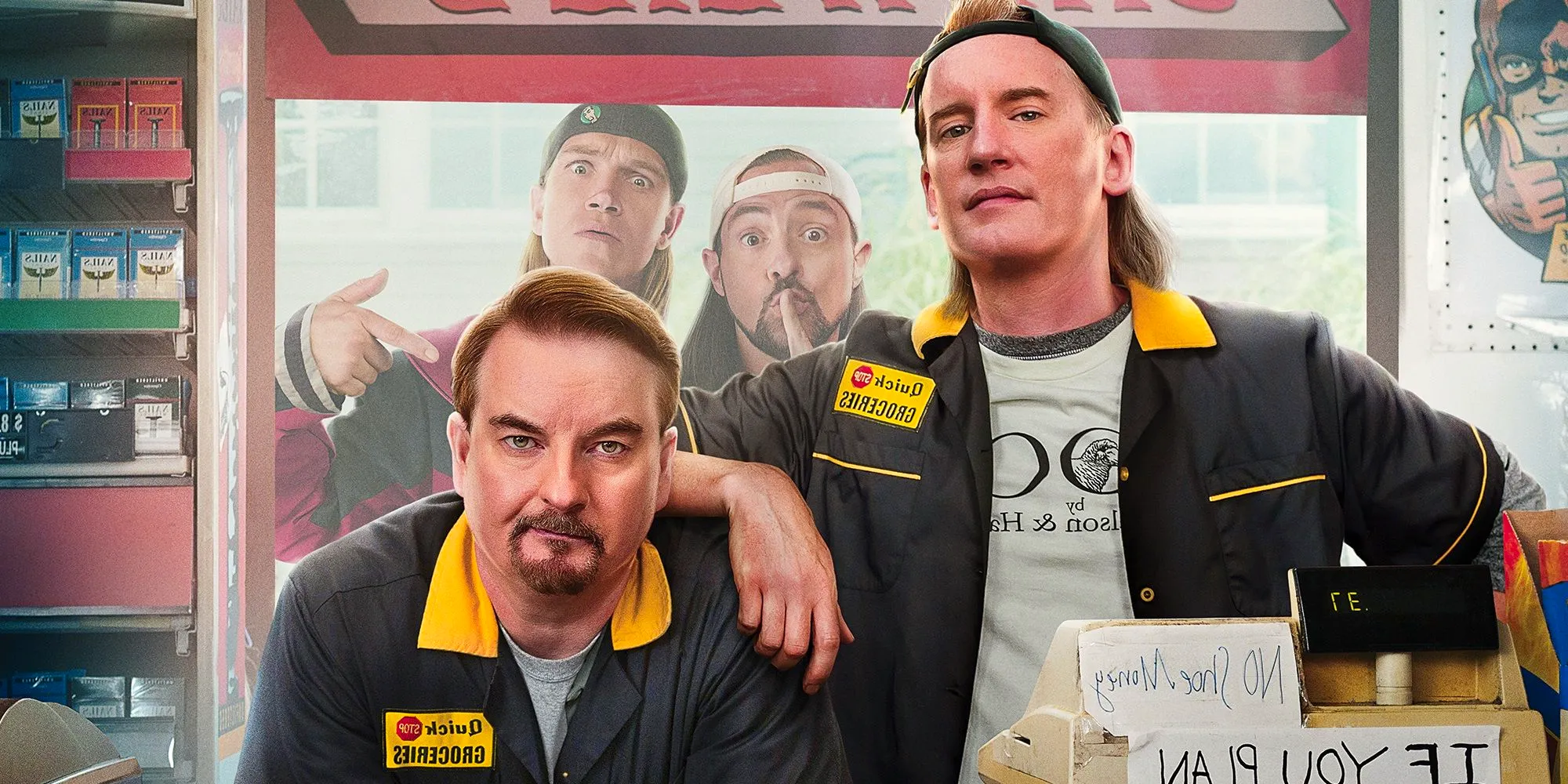 Dante and Randal on the poster for Clerks III Image