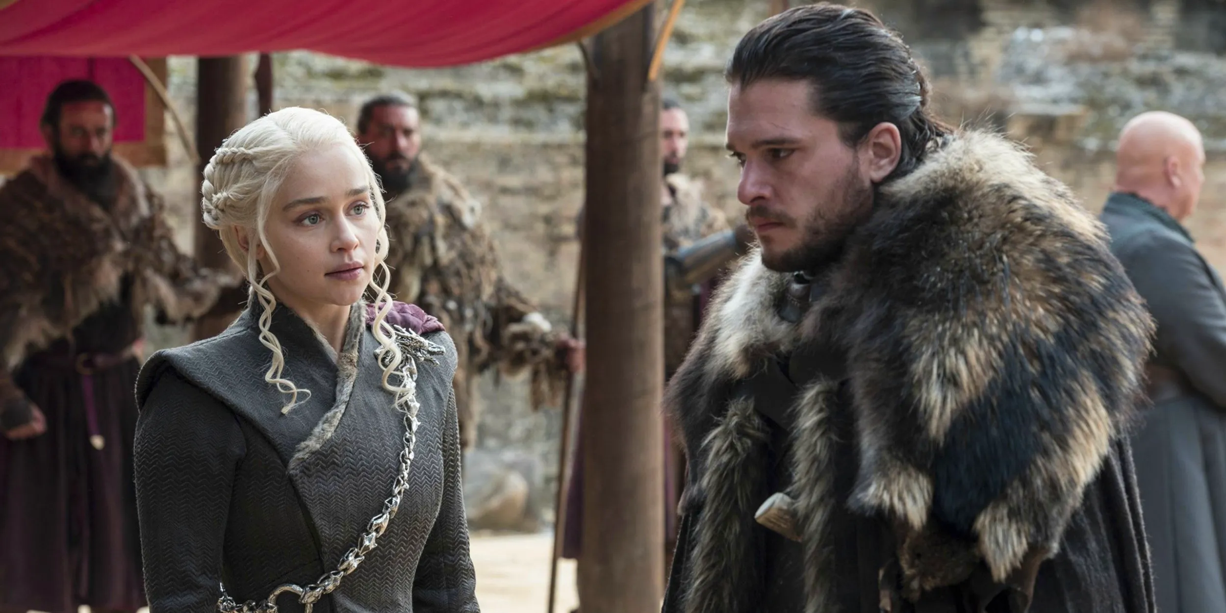 Dany and Jon in Game of Thrones Season 7 Finale Image