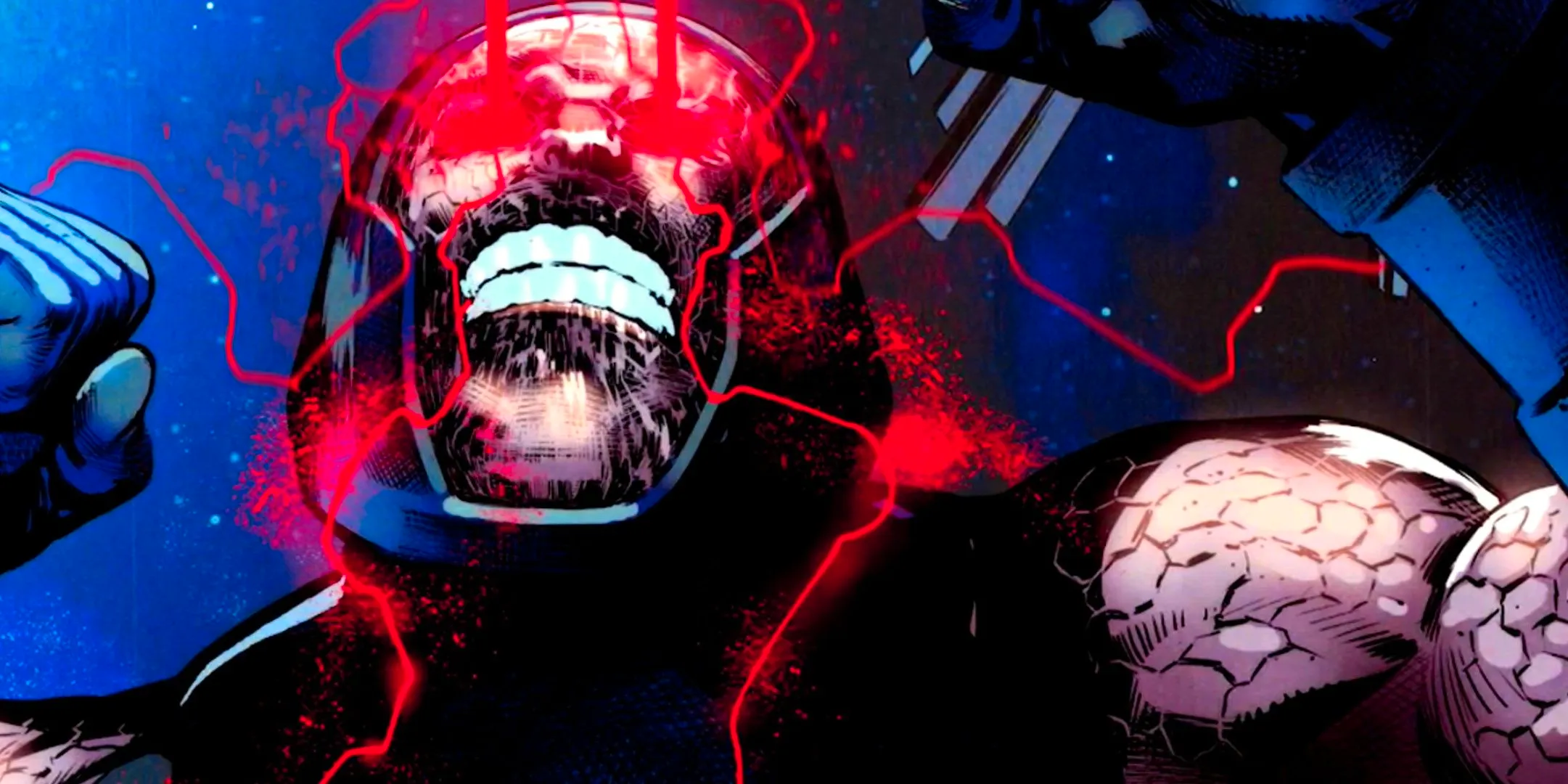 DARKSEID WITH LASER EYES OMEGA EFFECT Image