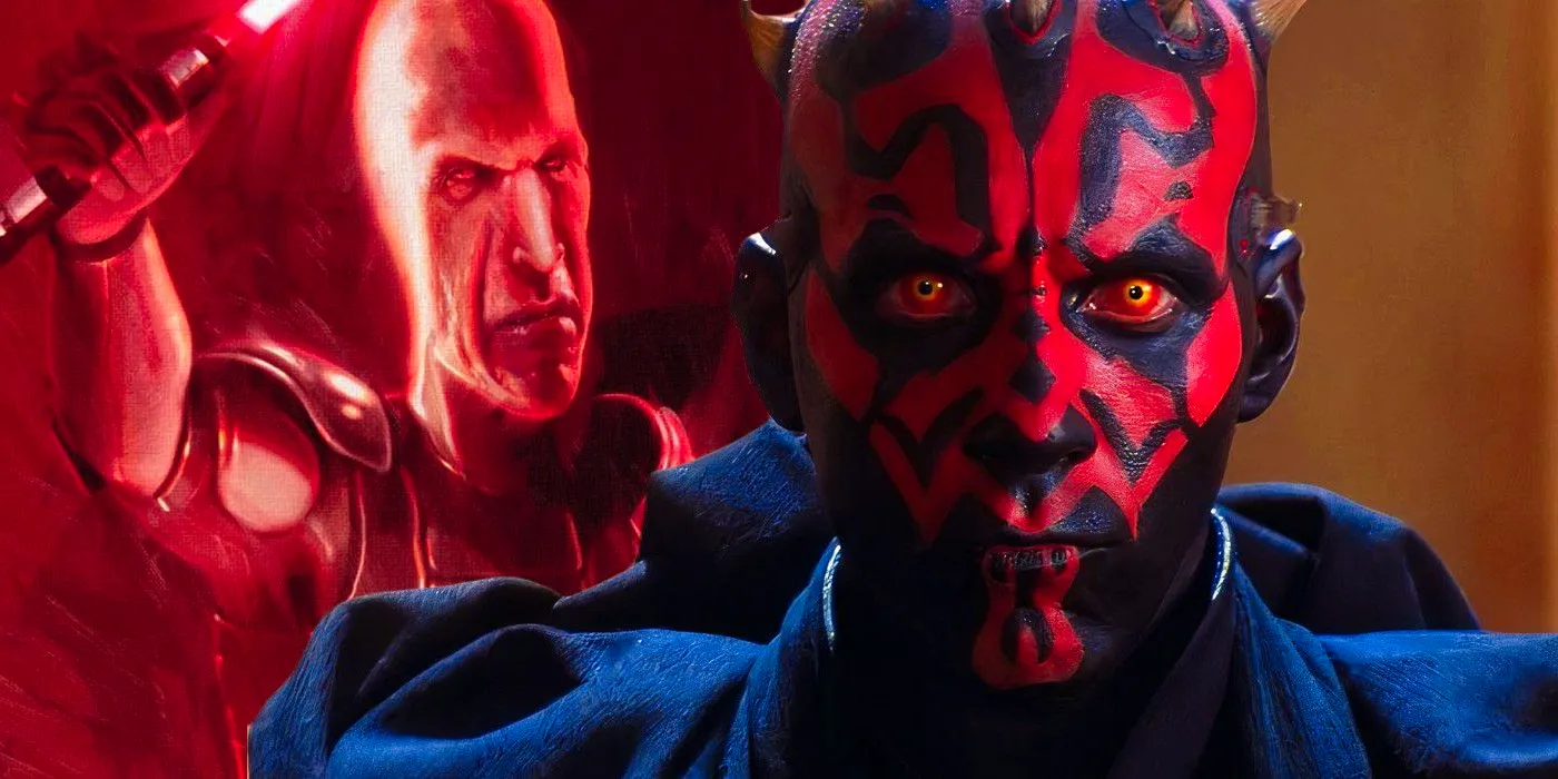 Darth Maul and Darth Plagueis in Star Wars Image