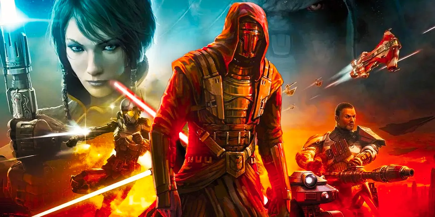 Darth Revan with action-packed moments from Knights of the Old Republic Image