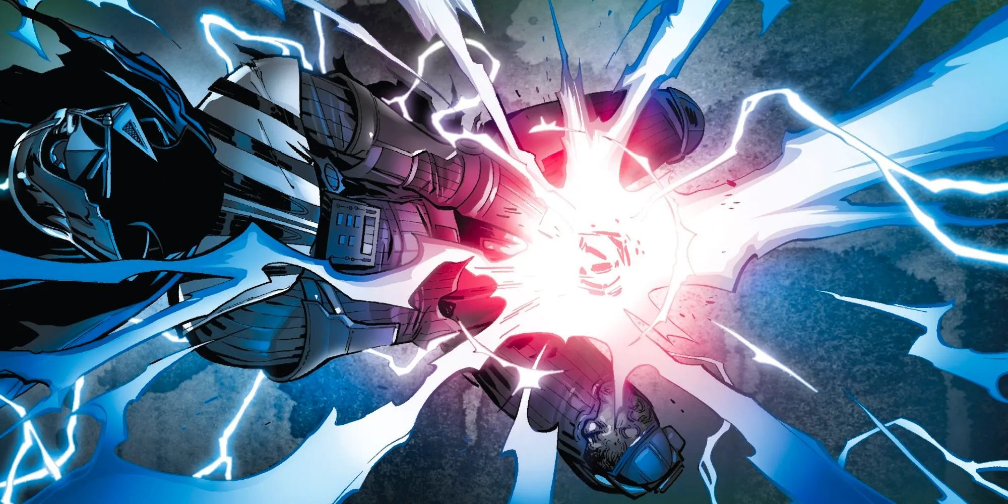 Darth Vader bleeding a Kyber crystal in Marvel's Darth Vader comics. Image