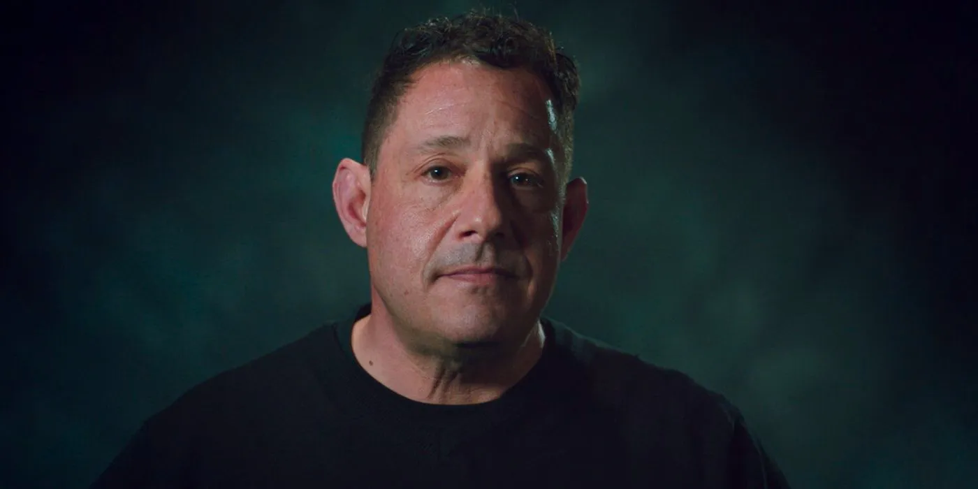 David Kellman talking to the camera in Three Identical Strangers Image