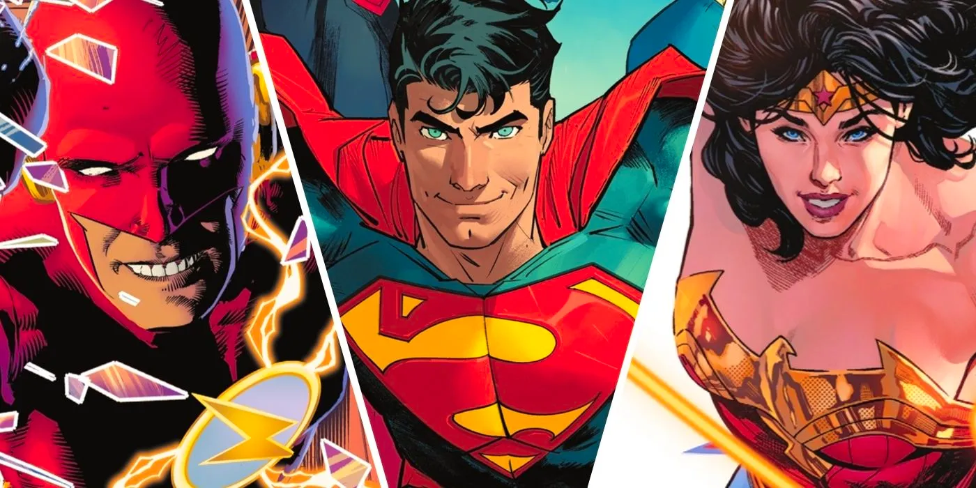 Dawn of DC Wonder Woman Superman and Flash DC Image