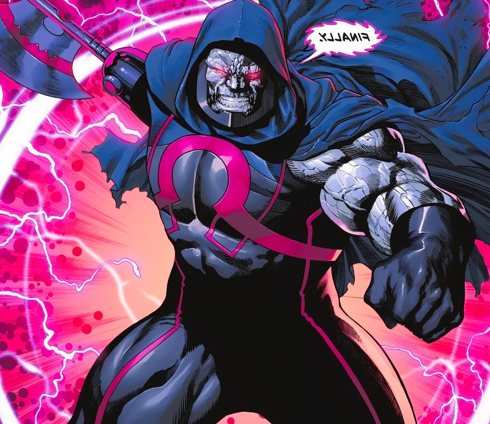 DC ALL IN SPECIAL #1 Darkseid axe arm Image