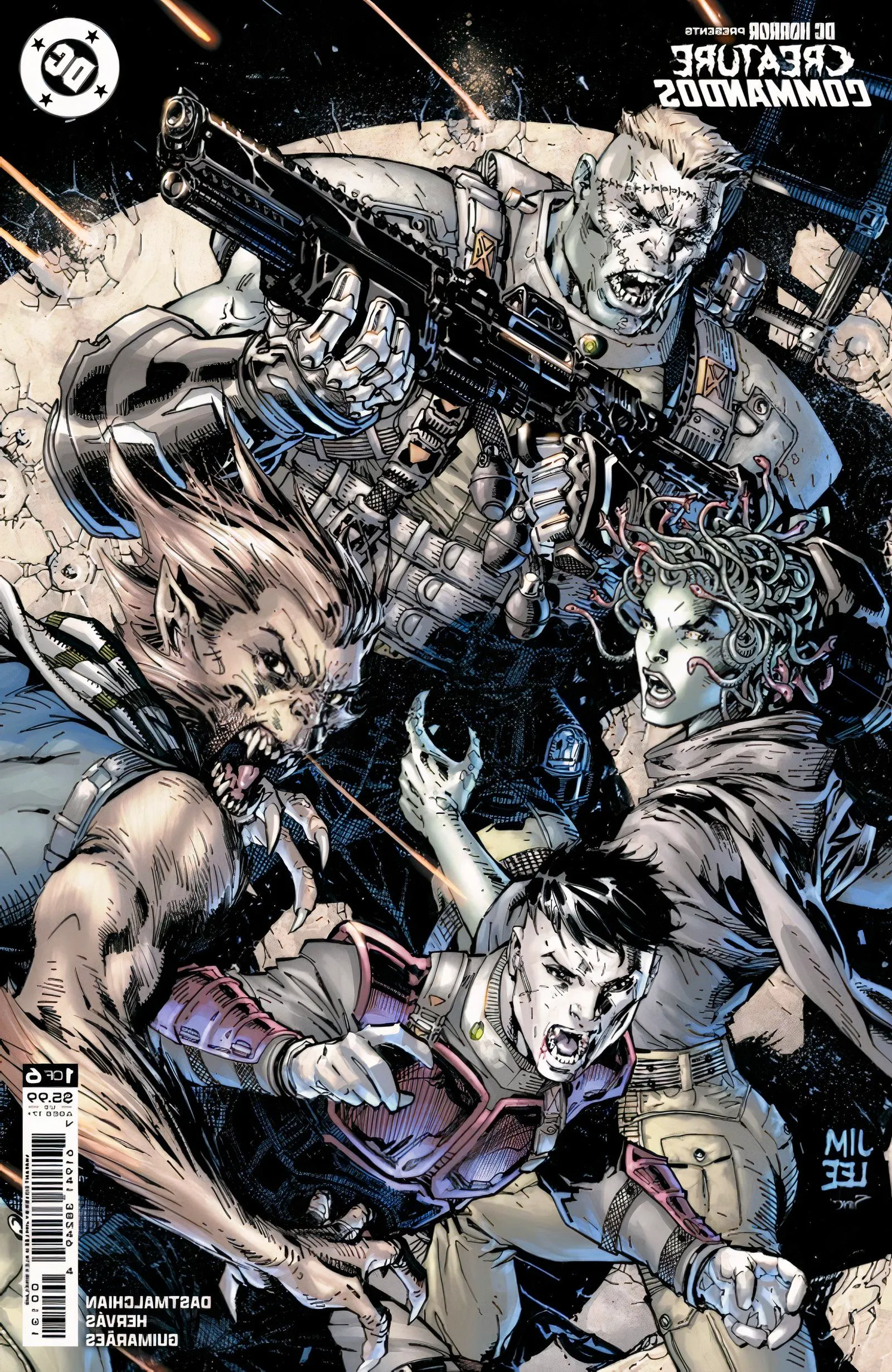 DC Horror Presents Creature Commandos #1 variant cover Image