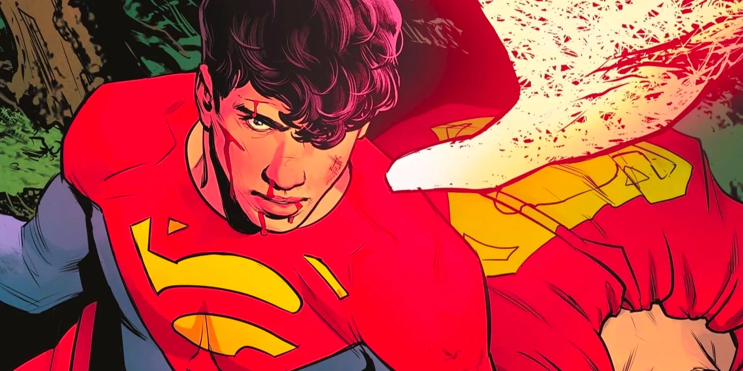 DC's New Superman Jon Kent and Red Sin Image