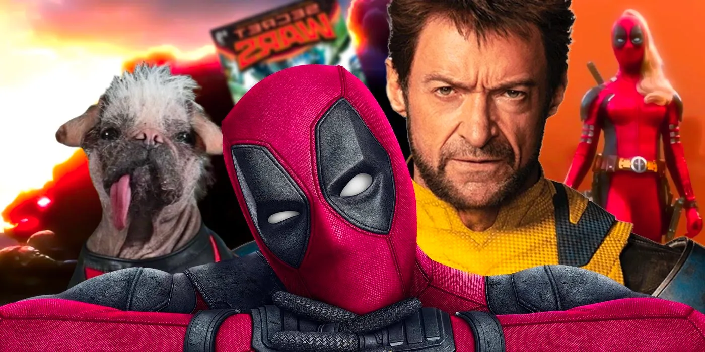 Deadpool and Wolverine Easter Eggs Ladypool, Dogpool, Alioth, and Secret Wars Custom MCU Image Image