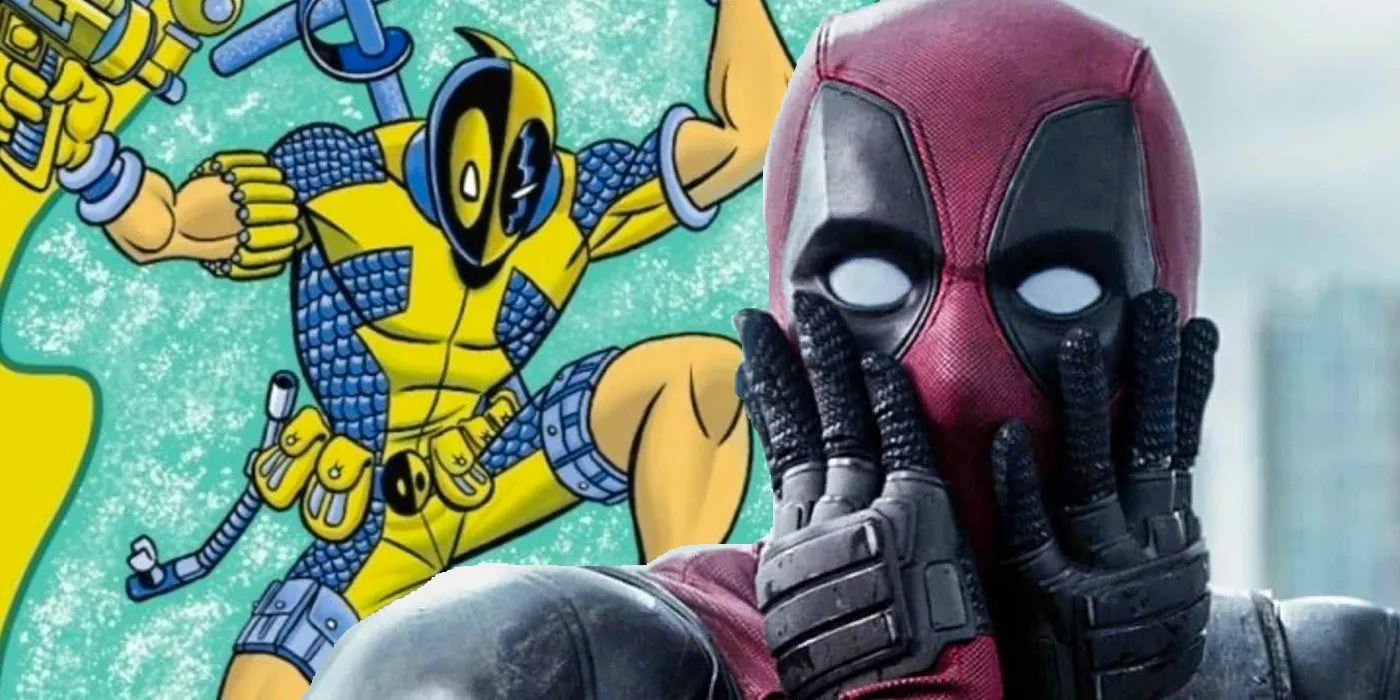 Deadpool Gasps in Shock at PoolNoodle from Archie Comics Image