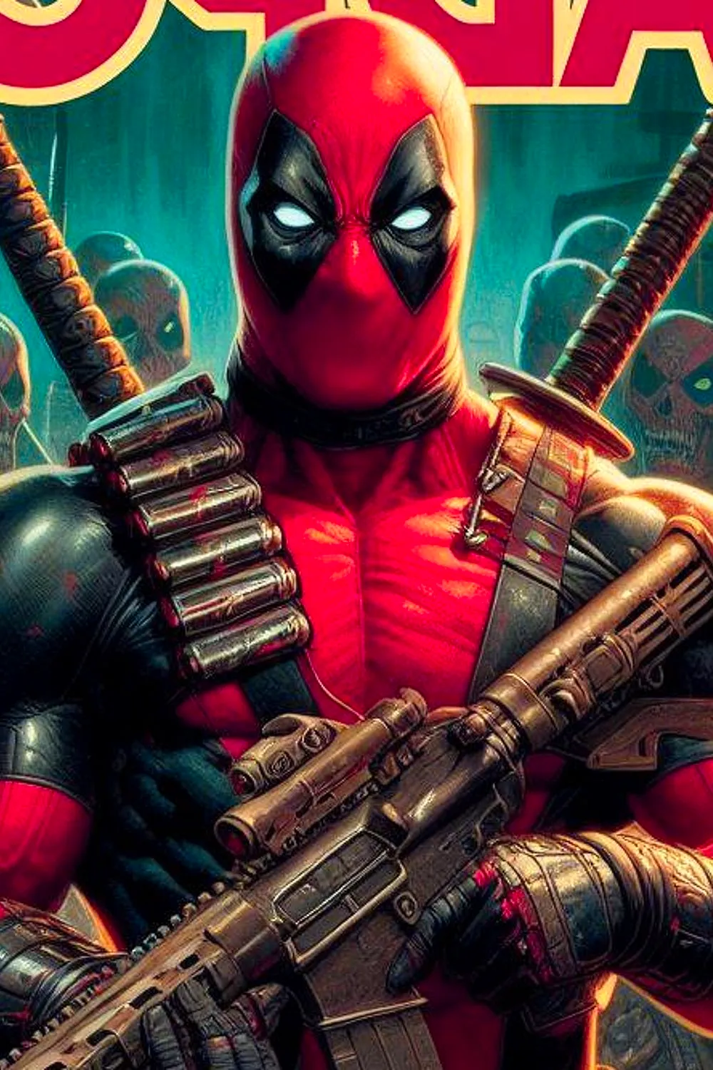 Deadpool in Comic Cover Art Image