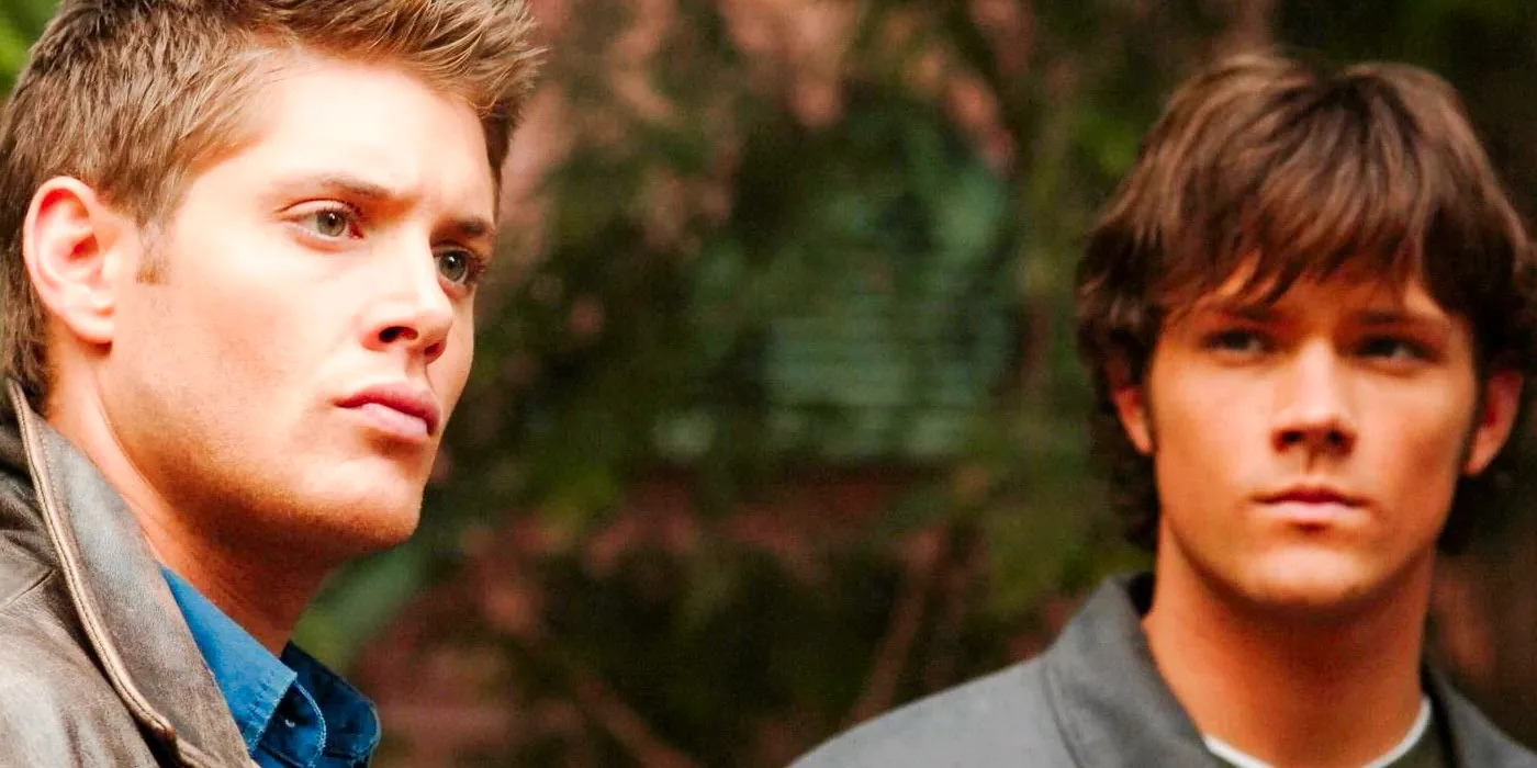 Dean and Sam in Supernatural season 1 Image