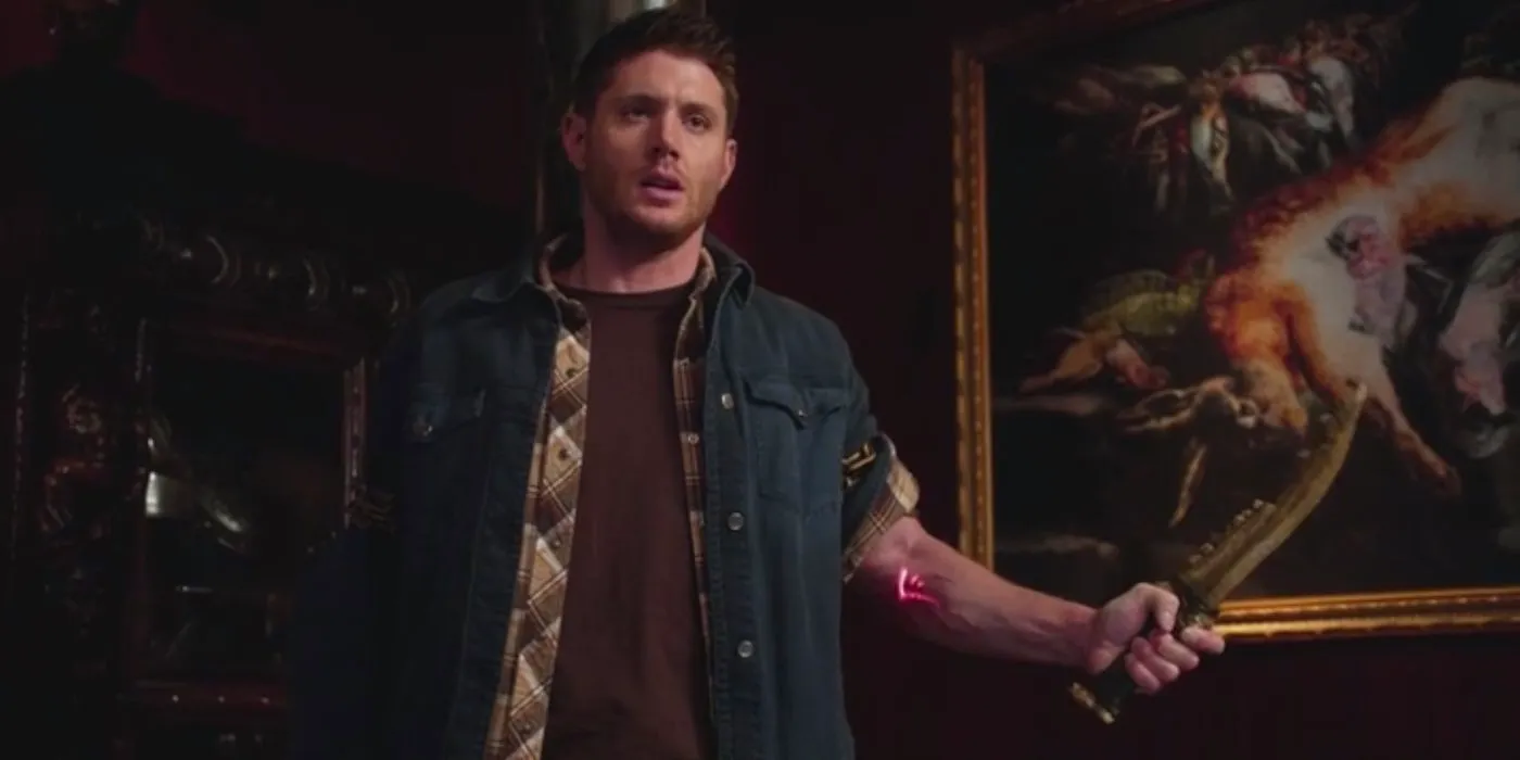 Dean mark of Cain in Supernatural Image