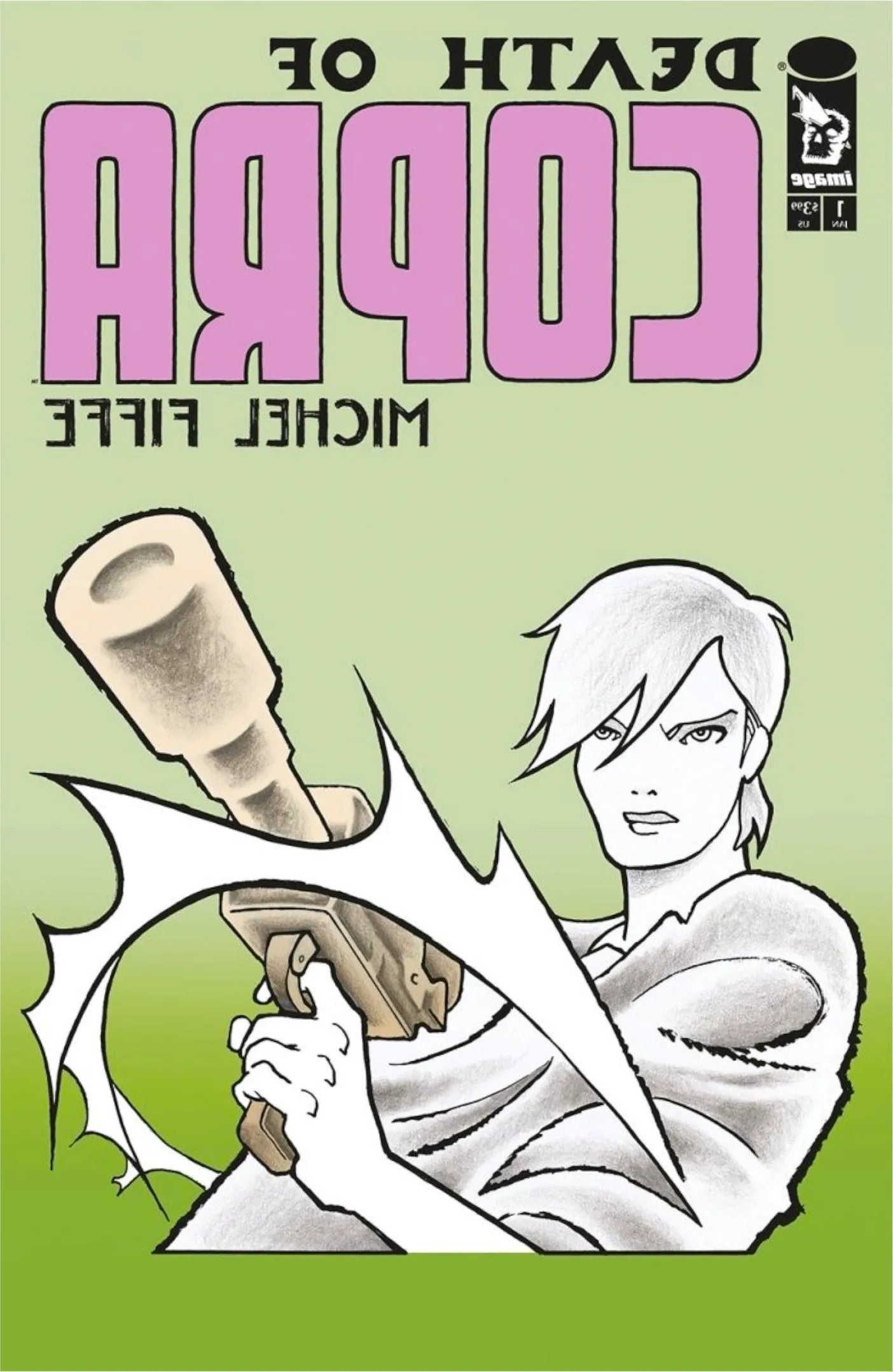 Death of Copra #1 Cover A Guthie draws her gun Image