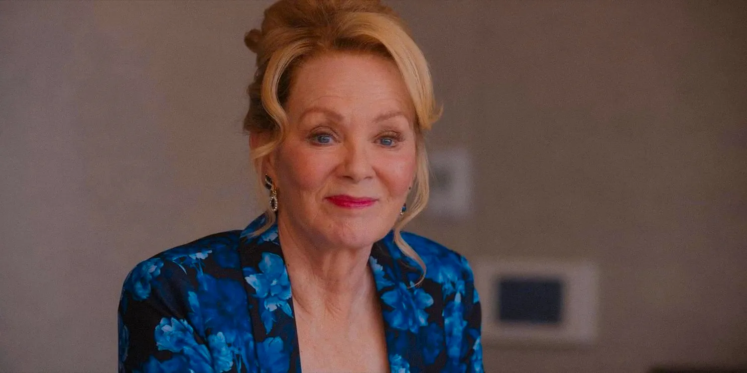 Deborah (Jean Smart) smiling in Hacks season 3 episode 9 Image