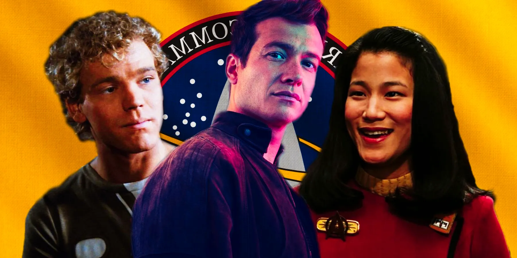 Demora Sulu, Jack Crusher and David Marcus Image