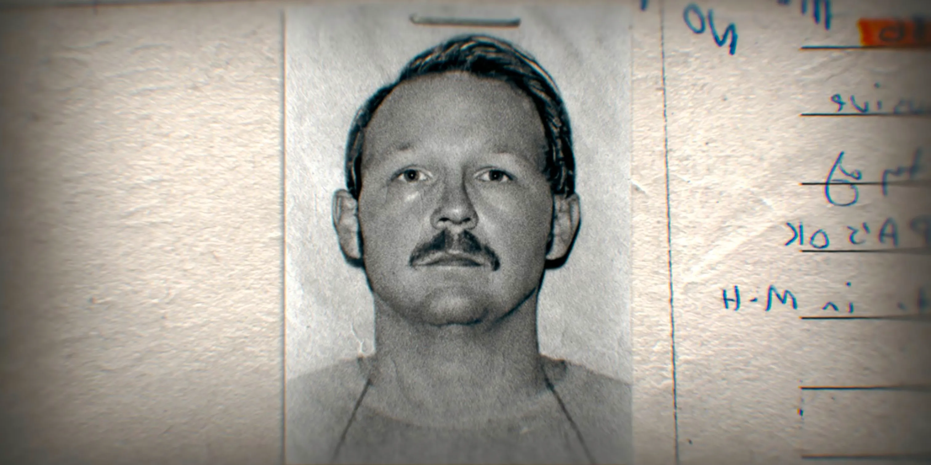 Dennis Bowman's Mugshot In Netflix's Into The Fire: The Lost Daughter Image